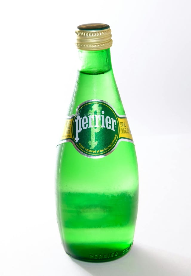 Perrier Water.