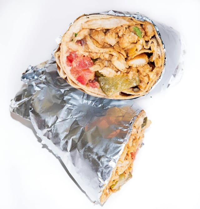 Chicken Shawarma Sandwich.