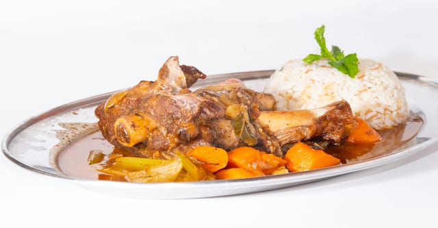 Lamb Shank Special.