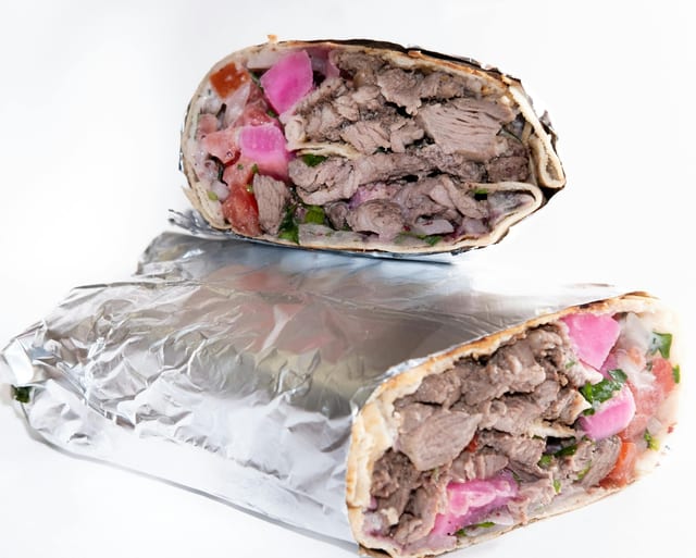 Beef Shawarma Sandwich.