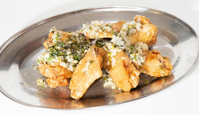Garlic Wings.