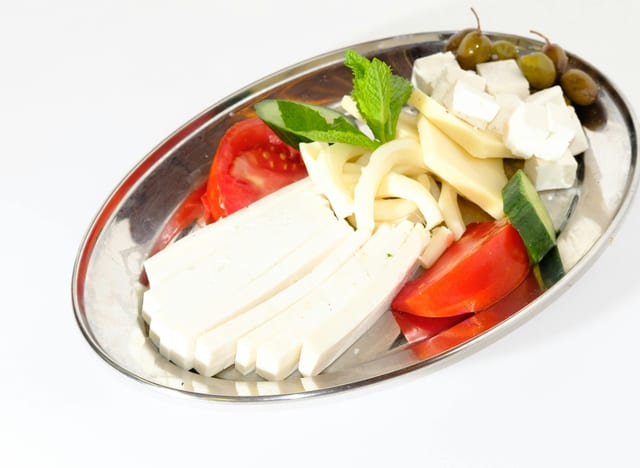 Cold Cheese Plate.